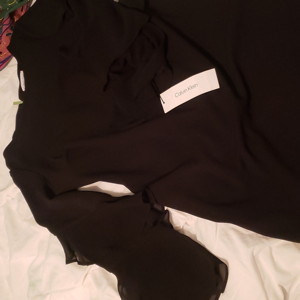 Black Calvin Klein dress size 10